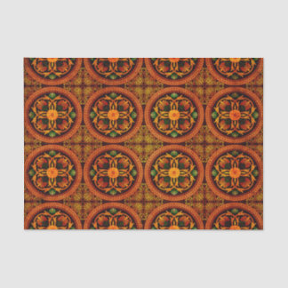 Vintager traditioneller japanisches Papier-Druck Seidenpapier