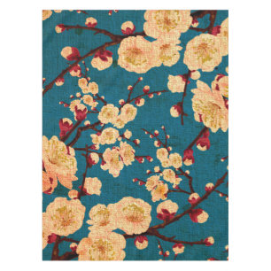 Vintager traditioneller japanisches Papier-Druck Tischdecke