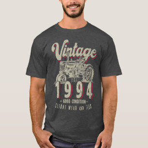 Vintager Traktor Bauer Geburtstag Geboren 1994 & E T-Shirt