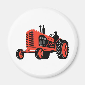 Vintager Traktor-Retrostil Magnet