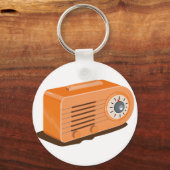 Vintager Transistor Schlüsselanhänger (Vorderseite)