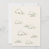 Vintager Transport Einladung zum Geburtstag / Jung (Rückseite)