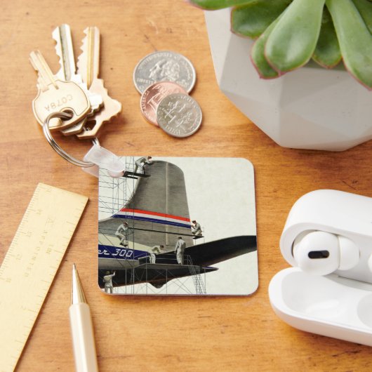 Vintager Transport, Flugzeugwartung Schlüsselanhänger (Schreibtisch)