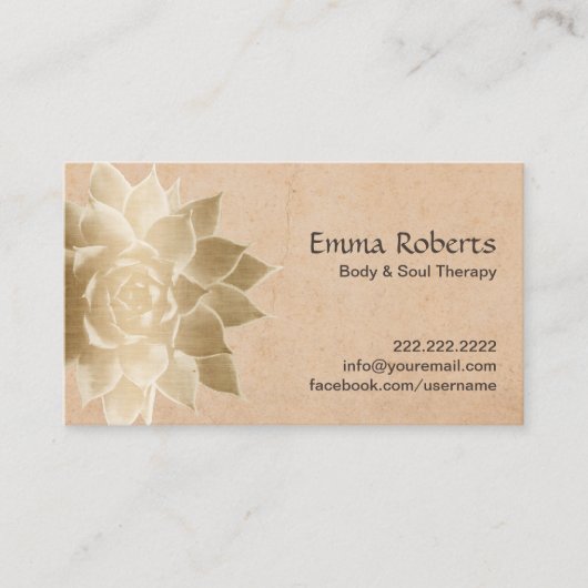 Vintager Treuekarte (Vorderseite)