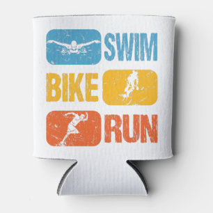 Vintager Triathlon - Swim Bike Run Dosenkühler