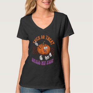 Vintager Trick oder Treat riechen mein Feet Pumpki T-Shirt