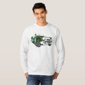 Vintager Triumph Car Wanderherd T-Shirt (Vorne ganz)