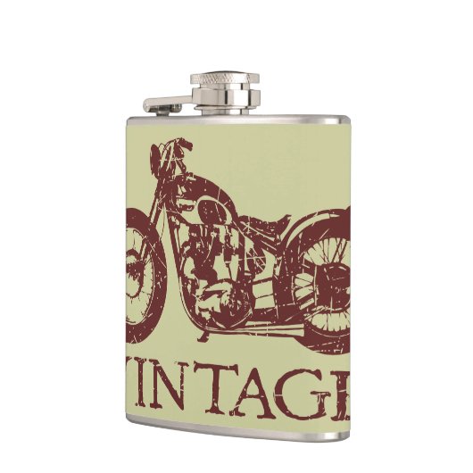 Vintager Triumph Flachmann (Links)