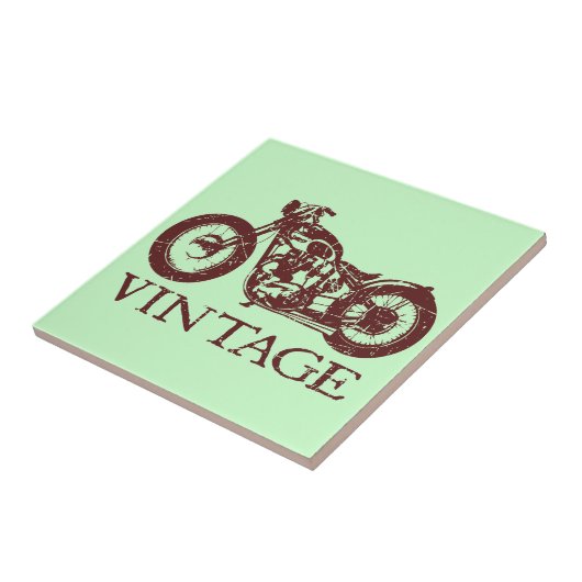 Vintager Triumph Fliese (Seite)