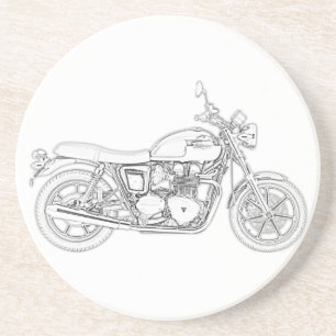 Vintager Triumph Getränkeuntersetzer