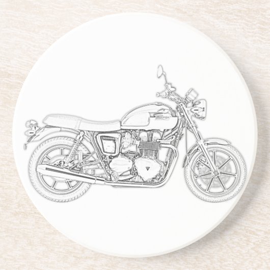 Vintager Triumph Getränkeuntersetzer (Vorne)