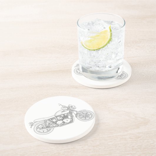 Vintager Triumph Getränkeuntersetzer (Seite)