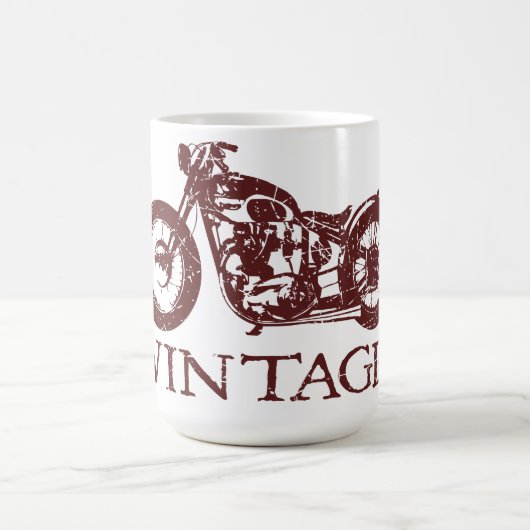 Vintager Triumph Kaffeetasse (Mittel)