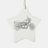 Vintager Triumph Keramikornament (Rechts)