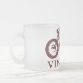 Vintager Triumph Mattglastasse (Links)