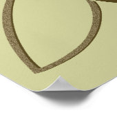 Vintager Triumph Poster (Ecke)