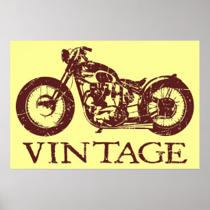 Vintager Triumph Poster