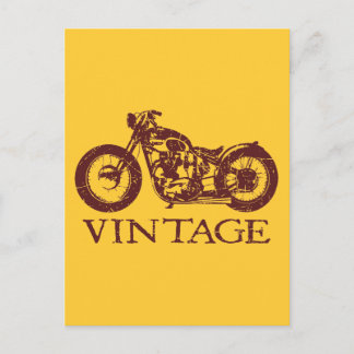 Vintager Triumph Postkarte