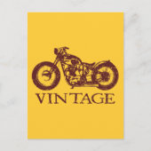 Vintager Triumph Postkarte (Vorderseite)