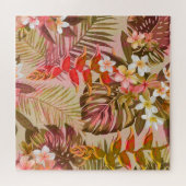 Vintager Tropengarten Puzzle (Horizontal)