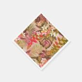 Vintager Tropengarten Serviette (Ecke)