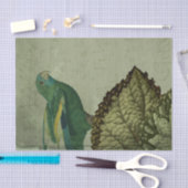 Vintager Tropenpapagei Seidenpapier (Handwerk)