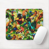 Vintager tropischer Dschungel Mousepad (Mit Mouse)