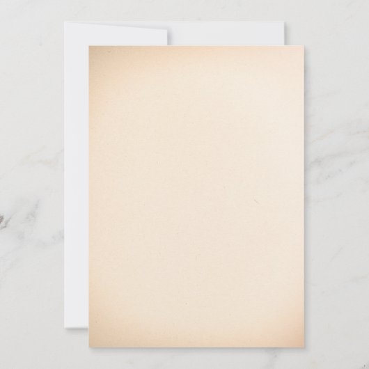 Vintager tropischer Strand | Probe Einladung (Rückseite)