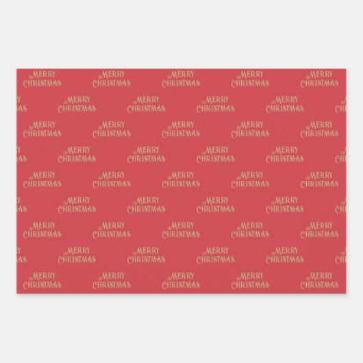 Vintager Truck Weihnachtsbaum Geschenkpapier Set (Vorderseite 3)