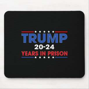Vintager Trump 20-24 Jahre im Gefängnis Funny Anti Mousepad