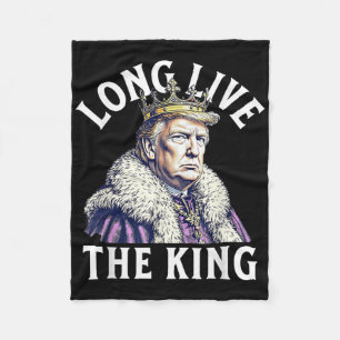 Vintager Trump lebt lange den amerikanischen König Fleecedecke