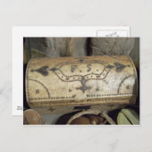 Vintager Trunk Postkarte (Vorne/Hinten)