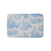 Vintager türkisblauer Joule Badematte (Vorderseite)