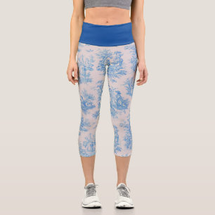 Vintager türkisblauer Joule Capri Leggings
