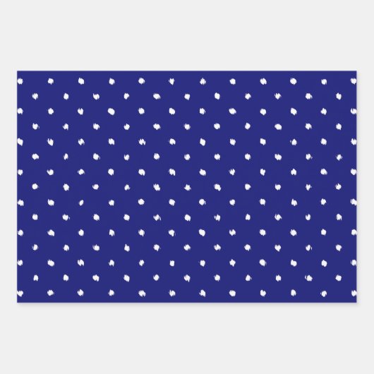 Vintager türkisblauer Joule Geschenkpapier Set (Vorderseite 2)