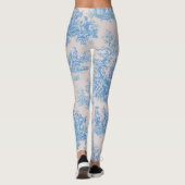 Vintager türkisblauer Joule Leggings (Rückseite)