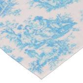 Vintager türkisblauer Joule Tischdecke (Schrägansicht)