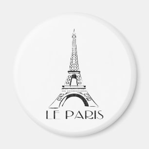 Vintager Turm Le Paris Eiffel Magnet