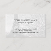 Vintager Turm Paris Eiffel Visitenkarte (Rückseite)