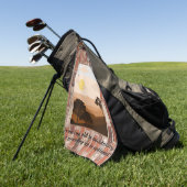 Vintager Typ Golfhandtuch (Gras)