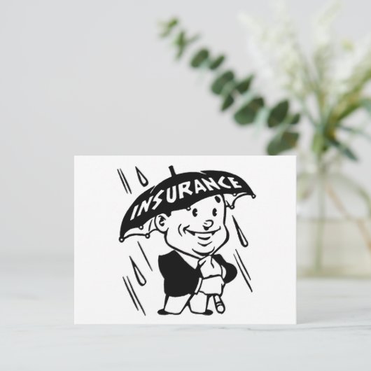 Vintager Typ Postkarte (Stehend Vorderseite)