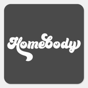 Vintager Typ Quadratischer Aufkleber