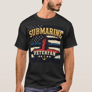 Vintager U-Boot-Veteran der US-Marine T-Shirt