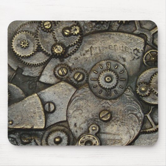 Vintager Überwachungsmechanismus Mousepad (Vorne)