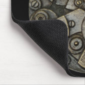 Vintager Uhrgetriebemechanismus Mousepad (Ecke)
