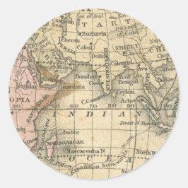 Vintager Umschlag Aufkleber