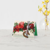 Vintager Umschlag Geburtstagskarten Karte (Gelbe Blume)