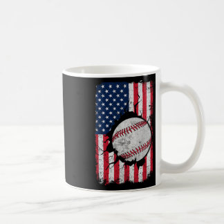 Vintager Unabhängigkeitstag der amerikanischen Fah Kaffeetasse