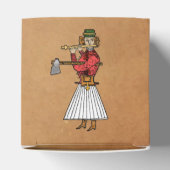 Vintager ungarischer Papierwürfel Geschenkschachtel (Oben)