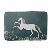 Vintager Unicorn Badematte (Vorderseite)